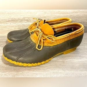 Men’s LL Bean Bean Boots Low Slip On Size. 8